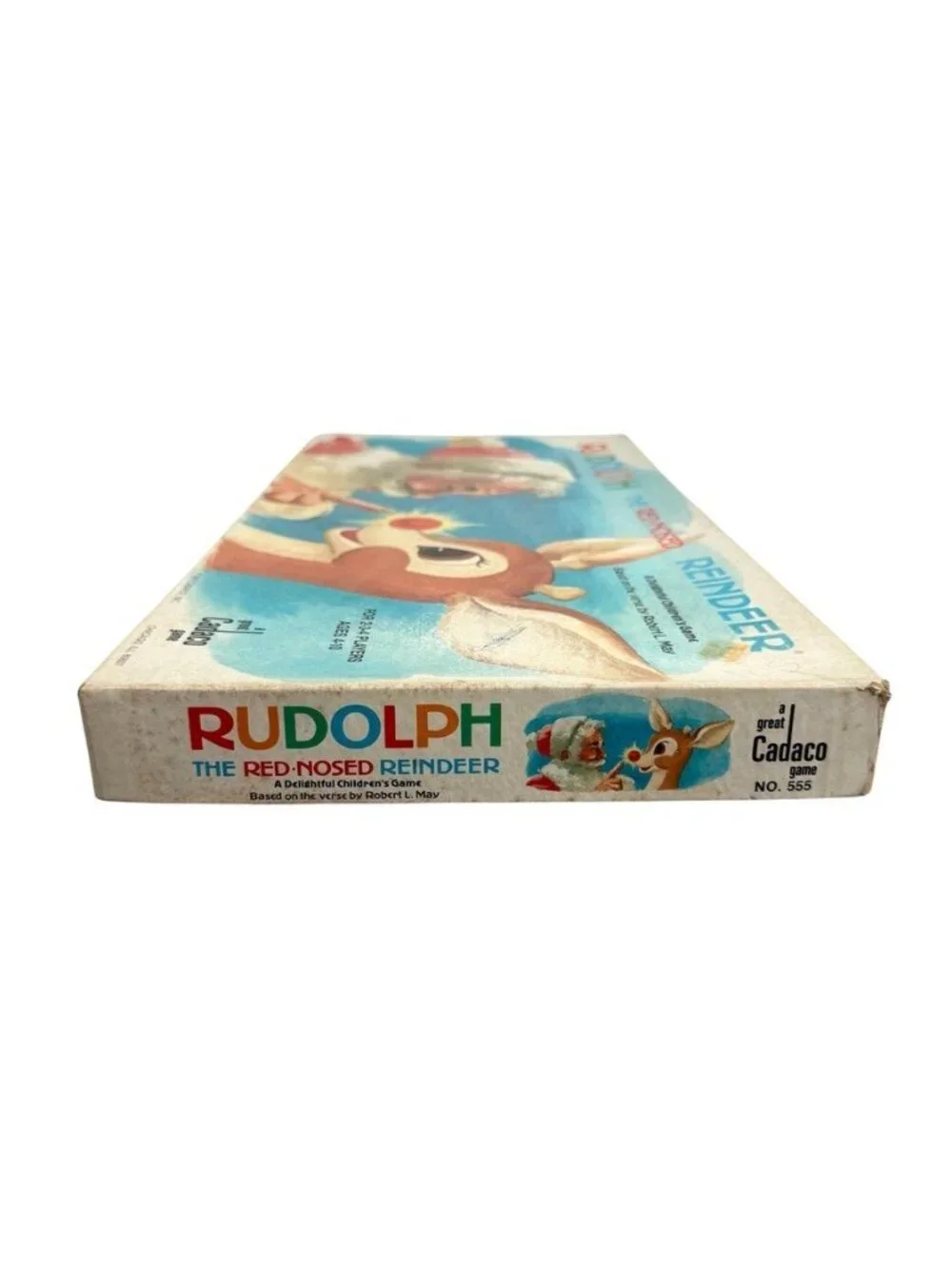 Vintage 1977 Rudolph The Red-Nosed Reindeer Board Game By Cadco Complete